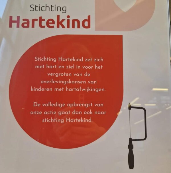 Zilveren Hartje voor Stichting Hartekind