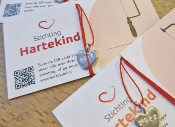 Zilveren Hartje voor Stichting Hartekind