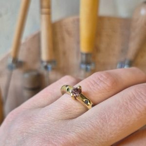 Nieuw: Dagworkshop Ring maken met Flushzettingen en Chaton