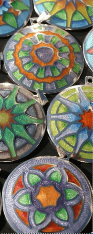 Dagworkshop Hanger maken met Champleve emaille